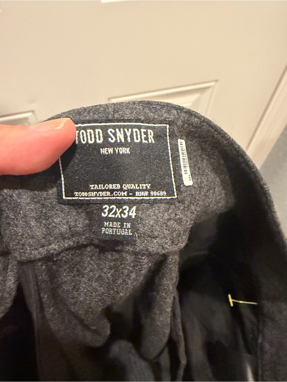 todd snyder wool mens trousers - Picture 5 of 5